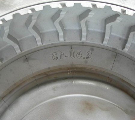 Solid tire tire mold